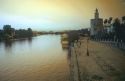 Torre del Oro and Guadalquivir river in Seville, Spain.
