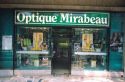 Optical retail store in Paris, France.