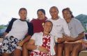 A group of Hawaiian high school girls in Hawaii.