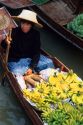 Floating market near Bangkok, Thailand.