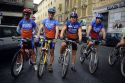 Italian bicyclists.