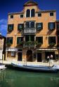 Apartment building in Venice, Italy.