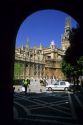 The cathedral in Seville, Spain.