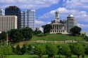 The Capitol Mall in Nashville, Tennessee.