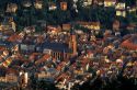An overview of Heidelberg, Germany.