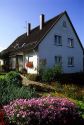 A house and garden in Gruol, Southern Germany.