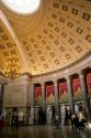 Interior of the United States Capitol Building, statuary hall in Washington DC.