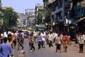Falkland Road on Holi Festival day in Mumbai Bombay, India.
