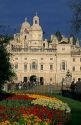 Horse guards barracks in London, England.