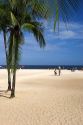 Copacabana Beach in Rio de Janeiro, Brazil.