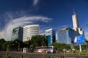Modern office buildings in Buenos Aires, Argentina.