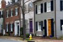 Historic buildings at Alexandria, Virginia.