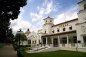 Historic bath house in Hot Springs, Arkansas.