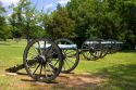 Cannons at Shiloh National Park battlefield, Tennessee.