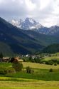 Farmland at Imst, Austria.