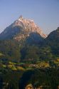 Alpine scene near Weesen, Switzerland.