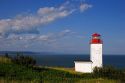 Lighthouse at St. Martins, New Brunswick, Canada.