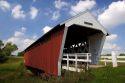 Imes Bridge, a  covered bridge in Madison County, Iowa.