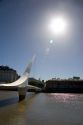 Puente de la Mujer at Puerto Modero, Buenos Aires, Argentina.