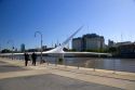 Puente de la Mujer at Puerto Modero, Buenos Aires, Argentina.