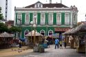 Outdoor market in Manaus, Brazil.