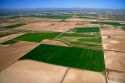 Aerial view of farmland in Canyon County, Idaho.