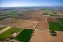Aerial view of farmland in Canyon County, Idaho.