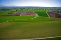 Aerial view of farmland in Canyon County, Idaho.