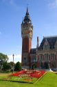 The Hotel de Ville at Calais in the department of Pas-de-Calais, France.