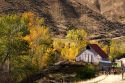 Horse corral and barn near Cambridge, Idaho.