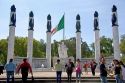 The Monument of the Heroic Cadets in Chapultepec Park in Mexico City, Mexico.