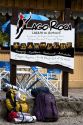 Sign for Lago Roca in the Tierra del Fuego National Park, Argentina.