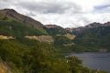 Lake Fagnano near Tolhuin, Tierra del Fuego, Argentina.