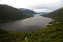 Lake Fagnano near Tolhuin, Tierra del Fuego, Argentina.