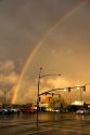 Rainbow in Boise, Idaho.