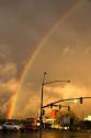 Rainbow in Boise, Idaho.