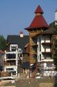 Building construction haulted due to bankruptcy at the Tamarak Resort near Donnelly, Idaho.