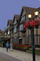 William Shakespeare's birthplace in the market town of Stratford-upon-Avon, Warwickshire, England.