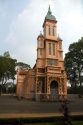 The Thanh Nu Jeanne Darc Vang Lang Church in Ho Chi Minh City, Vietnam.