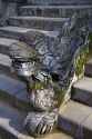 Dragon detail on the Mieu Temple within the Imperial Citadel of Hue, Vietnam.