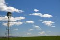 Windmill on a farm in Canyon County, Idaho, USA.