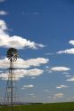 Windmill on a farm in Canyon County, Idaho, USA.