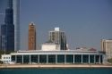 Shedd Aquarium located on the shore of Lake Michigan  in Chicago, Illinois, USA.