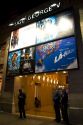 A cinema along the Champs-Elysees in Paris, France.
