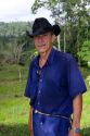 Costa Rican rancher near Limon, Costa Rica.