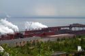 Northshore Mining Company's taconite processing plant located in Silver Bay, Minnesota, USA.