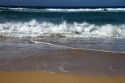 Polihale Beach and State Park located on the western side of the island of Kauai, Hawaii, USA.
