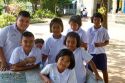 Thai elementary school students on the island of Ko Samui, Thailand.