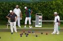 Lawn bowling at Waitangi in the Bay of Islands, North Island, New Zealand.