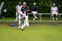 Lawn bowling at Waitangi in the Bay of Islands, North Island, New Zealand.